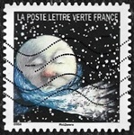 Deuxième timbre Lune enrhumée