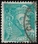 50c turquoise (R?publique fran?aise)