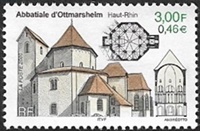 Abbatiale d'Ottmarsheim (Haut Rhin)