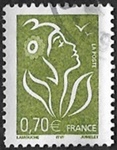 Marianne de Lamouche - 0,70€ vert olive