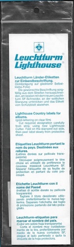 Lot étiquettes de reliure Leuchtturm