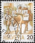 Postier par mule