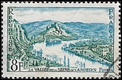 Les Andelys La vallée de la Seine