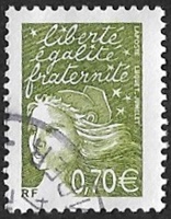 Marianne de Luquet - 0,70 € vert