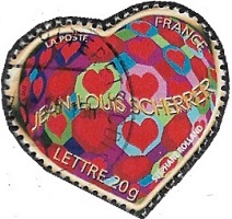 Saint Valentin - Le cœur de Jean-Louis Scherrer sur fond panthère