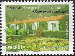 Maison de Georges Clemenceau à St Vincent sur Jard