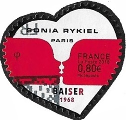 Cœur "Sonia Rykiel Paris Le baiser"