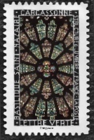 Vitrail de la Basilique Saint-Nazaire à Carcassonne